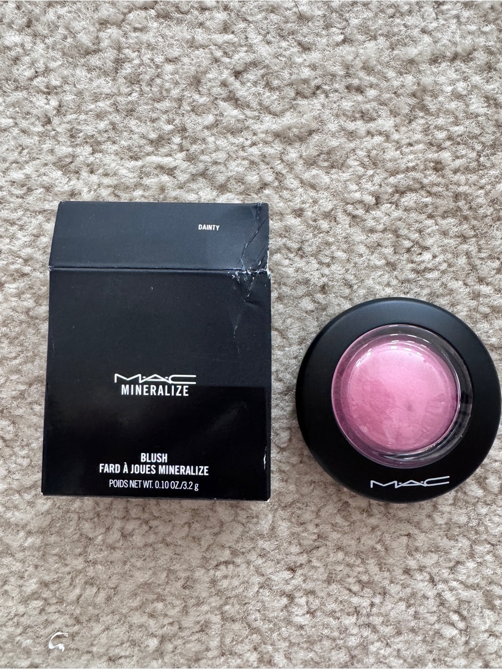 MAC Cosmetics Mineralize Blush in Dainty Pink